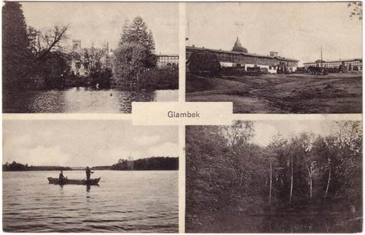 Glambeck Rittergut und See 19130415 o