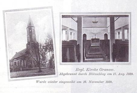 Beschreibung: Granow, Kirche