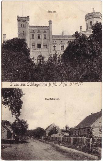 Beschreibung: Schlagenthin Schloß, Dorfstraße 19101006 o